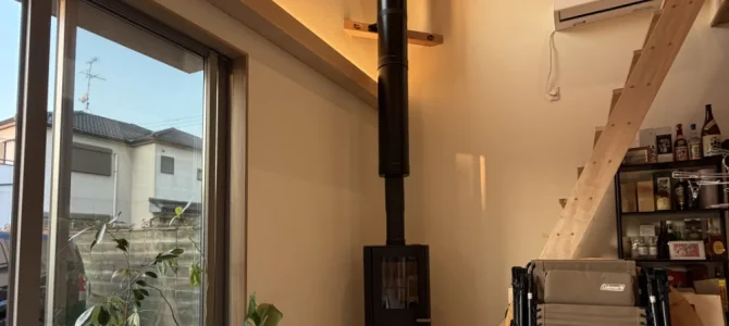 吹き抜けのある土間に TermaTech TT20BAZICR 設置